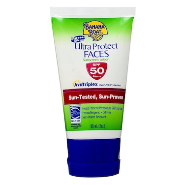Banana Boat Ultra Protect Faces SPF50 Sunscreen Lotion 60ml