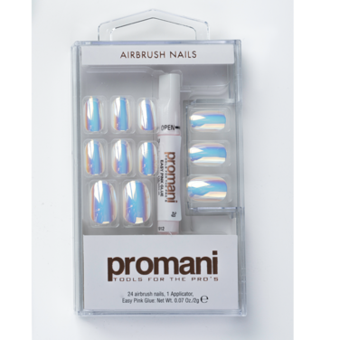 Promani PR-5670 Airbrush Nail Kit Mettalic Pearl (D)