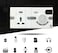 Crony Y-202 Speaker Wall Bluetooth Quran Speaker Wireless Stereo Sound MP3 Player Support White 500 G