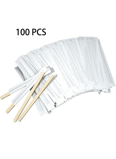 Pcs Coffee Stirrers, 14cm Wooden Coffee Stir Sticks, Individually Wrapped Disposable Coffee Stirrer, Corn Dog Stick, Craft Stick Eco-Friendly Wood Beverage Stirrers for Tea Milk and Hot Drinks