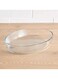 Oval Microwavable Baking Dish/Roaster 3 Liter