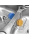 BIGTHREE Stainless Steel Sponge Holder for Kitchen Sink, Never Rust Hanging Saddle Double for Soap Kitchen Sink Caddy 2.2 inch, Rustproof Organizer for Dishwashing and Brush Drying