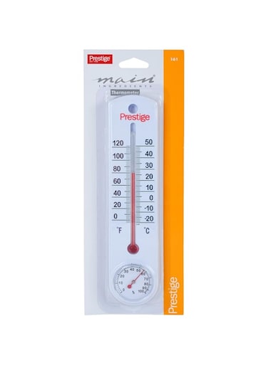 Prestige Bs Thermometer, White