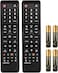 MEIWELL 2 Packs BN59-01301A Remote Control for Samsung UA43NU7090 UN55NU7100 UN58NU7100 Smart 4K Ultra HDTV LED LCD 3D TVs, for BN59-01199F BN59-01289A Remote Controller Replacement with Batteries