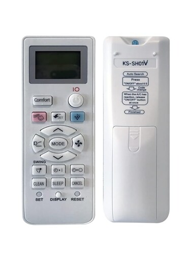 Neo Classic Replacement Remote Control for Sharp AC air Conditioner,Model : SH01V