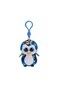 TY Flippables Plush Clip Sequin Penguin Blue 3in 35302