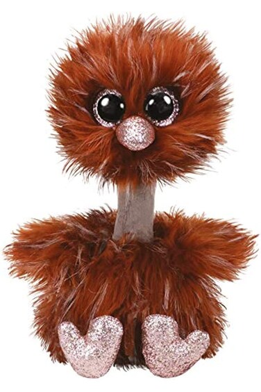 TY Beanie Boos Ostrich Orson Brown 9inch 36450