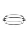 Oval Glass Baking Casserole With Lid, 1800 Ml Tray + 1800 Ml Lid Capacity, 110 Mm Height, 340X195 Mm Diameter - Clear