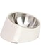 Joyzzz Slanted Bowl for Dogs and Cats, Mess Free 15 Spend Slanted Bowl for Pet Easier to Reach Food, Pet Bowls Elevated Feeder Non Skid Non Spill, Raised Pet Bowls for Indoor Cats and Small Size Dog