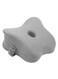 Memory Foam Knee Pillow for Side Sleepers Orthopedic Knee and Leg Cooling Pillow Adaptive Bed Assistance Product Leg Pillow for Sleeping Lower Back and Hip Pain Light Grey.