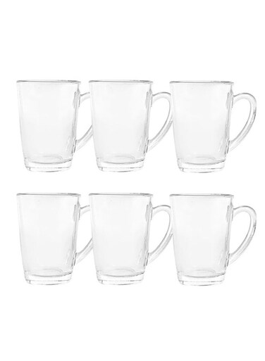 6 Piece Glass tumbler Clear 1.315kg