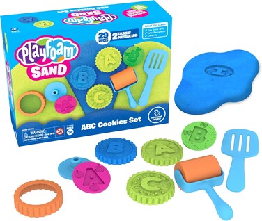 مجموعة ملفات تعريف الارتباط التعليمية من PLAYFOAM® SAND ABC
