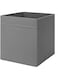 DRONA Storage Box for Organization GREY, 33x38 x 33 m
