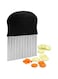 Oasisgalore Crinkle Cutter, Potato Slicer Cutter Potato Slicer for Chips French Fries Cutter