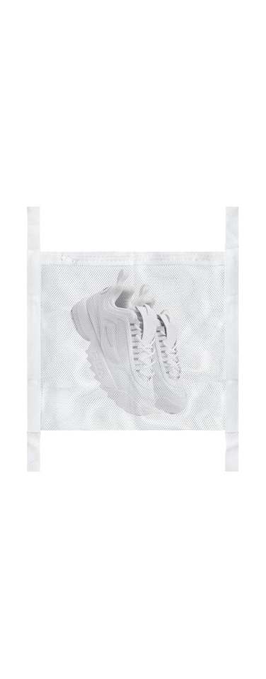 Loiisgy Shoe Washing Bag for Washing Machine, Laundry Shoe Bag for Washer and Dryer, Adjustable Shoes Laundry Bag Sneaker Washing Bag (15.7" Large)