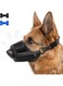 Dog Muzzle Soft Air Mesh Dog Muzzle for Large Dogs, Adjustable Pet Muzzle for Small Medium Dogs to Drink Freely (Black, XXL)