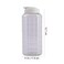 LocknLock 1L Chess Water Bottle - Clear PET with Non-Slip Grip and Durable Design