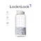 LocknLock 1L Chess Water Bottle - Clear PET with Non-Slip Grip and Durable Design