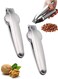 Chestnut Open Clip, Stainless Steel Chestnut Cutter Tool, Ergonomic Chestnut Peeler &amp; Nut Opener for Macadamia, Pecan, Quick X-Scoring for Easy Shell Rem