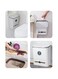 FEELINGS Multifunctional Kitchen Cabinet Dust Bin, Space-Saving Trash Can, Easy Slide Design, White