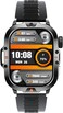 Blaktron Storm S1 Smartwatch - 2.01" HD Display, Long Battery Life, Bluetooth Calling, Water Resistant, Heart Rate, Sleep Tracking, 100+ Sports, SPO2, AI Voice, Rugged (Black)- International Version