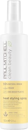 Paul Mitchell Clean Beauty Heat Styling Spray - Vegan Heat Protection Spray For All Hair Types, Protective Heat Spray For Light Hold 150ml