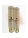 NICE PACK Eco-Friendly Disposable Brown and Pale Yellow Paper Cups - 8oz Printed 100 pcs