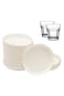 Disposable Paper Cup Cover, White Coffee Cup Cover, Hot Cup Lids for Home Kitchen Cafe Parties Wedding Hotel Bars