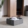 Home Ease Foldable Storage Box with Zipper 44x55x19cm - Grey