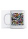 Mug Grafitti for Coffee and Tea White