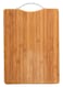 Wooden Meat And Fruit Cutting Board With Hanger Brown 40x30cm