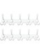 Strayelf 2 pack Coat Hooks,Coat Hooks Wall Mounted (White)