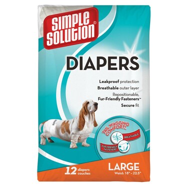 حفاضات Simple Solutions للاستخدام مرة واحدة مقاس X-Small