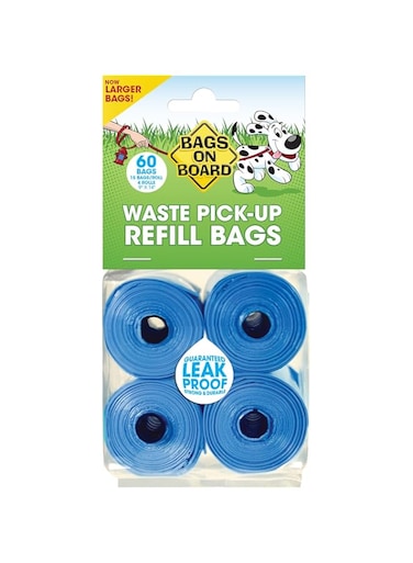 Bags on Board BOB - Refill Blue 60bags 4x15