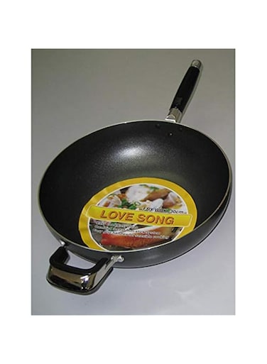 Love Song 30cm Fry Wok with Handle-W-30 Kitchen Cookware Skillet and Fry pans Woks Stir fry pans wok