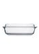 Rectangular Glass Casserole with Lid &acirc;&euro;&ldquo; 2750ml   Oven-Safe, Durable Bakeware Dish &acirc;&euro;&ldquo; 33.9x19x7 cm &acirc;&euro;&ldquo; Transparent Borosilicate Glass
