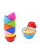 Eight Colours Silicone Muffin Cups Round Cupcake Cups 7cm Baking Mould Easy Release Silicone Cake Cups