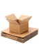 5 Pack Shipping Boxes, Corrugated Cardboard Box for Moving, Mailing, Packing and Storage 25x25x15cm Brown
