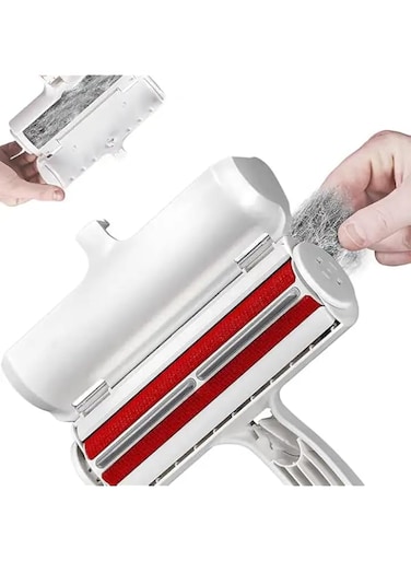 Oasisgalore Pet Hair Remover Roller - Dog and Cat Hair Remover, for Couch, Carpet, Clothing and Bedding - Reusable - Easy to Clean - Lint Roller for Pet Hair - Portable