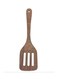 Wooden Slotted Turner Kitchen Resistant Long Handle Wooden Kitchen Utensils for Pan Baking Cooking-30cmX8cm