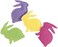 Bunny Shaped Felt Confetti