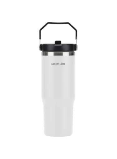 Green Lion Vacuum Tumbler 900ml - White