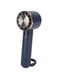 Zudoo Handheld Cooling Fans, 2000mAh Portable Cold Compress Hand Held Fan, Adjustable 3 Speeds Personal Fan, Rechargeable Mini Fan, Suitable for Office, Outdoor, Travel, Hiking, Camping (Blue)
