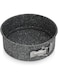 Fissman Springform Cake Pan 24cm, Carbon Steel Granite Non Stick Coating Springform Pan   Removable Bottom   High Heat Durable Cake Mold   Non Toxic PFOA Free Bakeware Perfect for Cakes and more