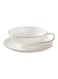 Ceramic Tableware Coffee Set White 13.9 X 12.7 X 4.2cm