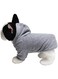 Pet Dog Hoodies Dog Clothes for Small Dogs Vest Clothes Warm Coat Jacket Autumn Puppy Outfits Cats Dogs Clothing (Grey, L)