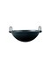 Pre-Seasoned Cast Iron Kadai Black 9inch