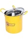 Xinwe 3L Deep Fryer Pot, Stainless Steel Japanese Frying Pot with Oil Filter Fil &amp; Lid for Home Kitchen, Mini Deep Frying Pan with Nonslip Handle for Most Stove, Heat Insulation