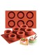 Cups Round Cake Cake Mold Cake Decorating Moulds Silicone Mold Baking Tools for Cakes Mousse Soap Molds 3D Cake Tray Baking Pan