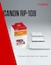 Canon Rp108 Post Card Size Color Ink / Paper Set
